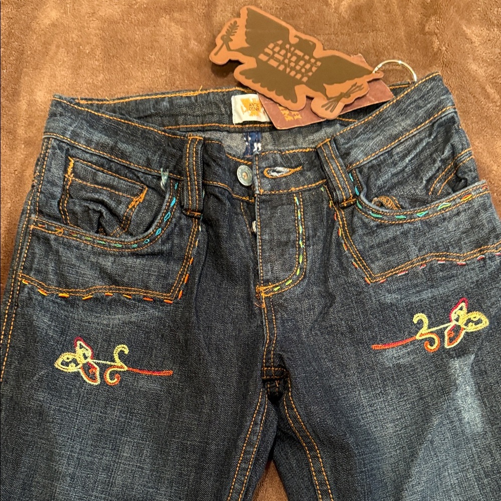 Antik Denim Embroidered Women's Jeans
